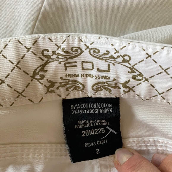 NWOT French Dressing Jean Capris - Picture 8 of 8